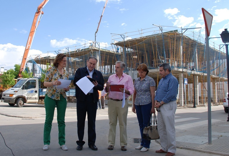 Avanzan las obras del edificio para personas con discapacidad