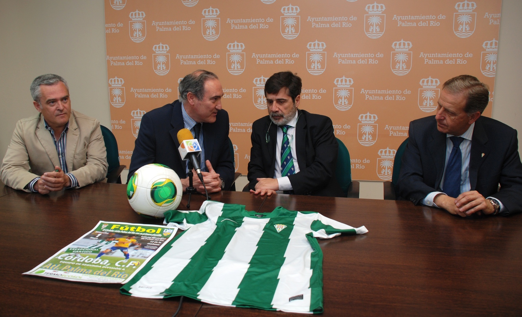 Presentación del partido entre el Atl. Palma del Río y el Córdoba CF 1