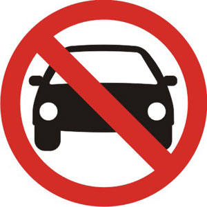 Prohibida la Entrada de Vehículos a la Zona Polideportiva Municipal 1