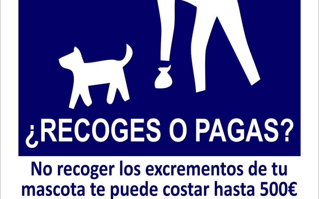 El Ayuntamiento pone en marcha una campaña de concienciación para la recogida de excrementos caninos de la vía pública