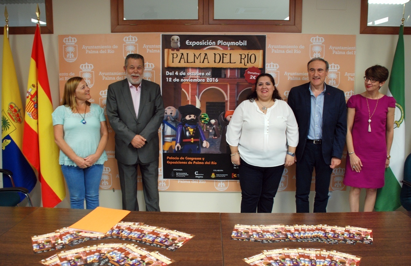 El Centro Municipal de Congresos acogerá este otoño la exposición Playmobil Palma del Río 1