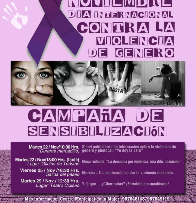25 de noviembre: «Día Internacional Contra la Violencia de Género»