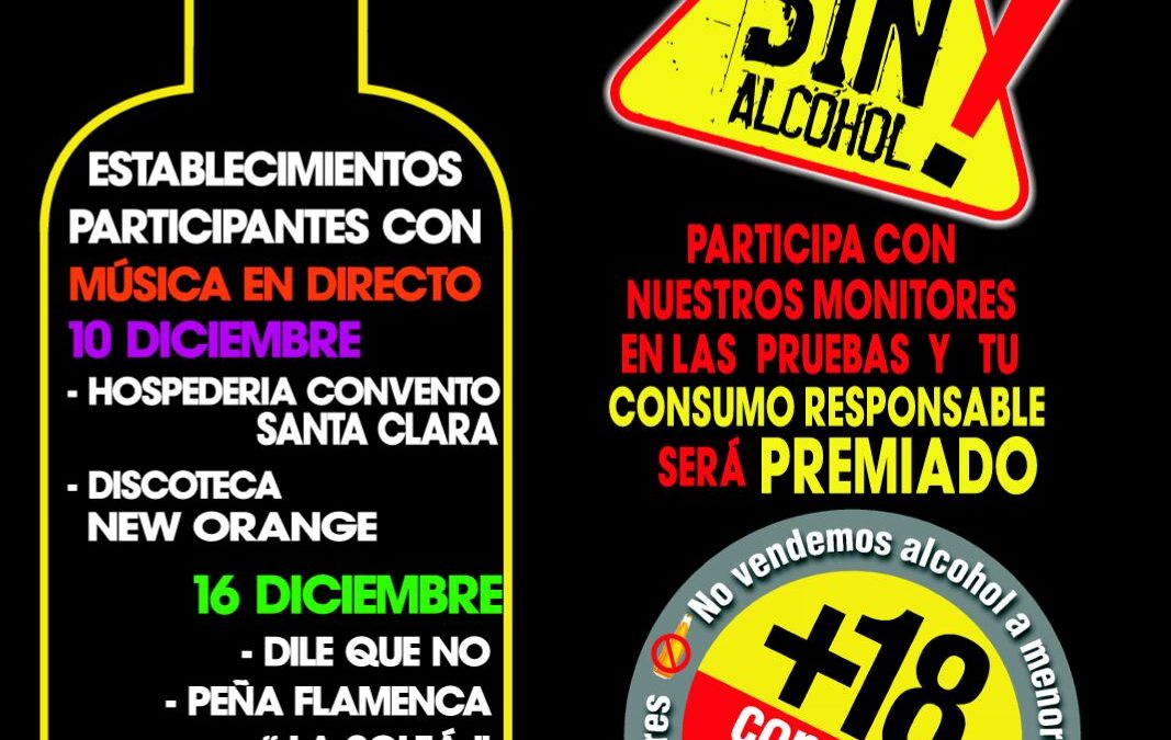 El Ayuntamiento pone en marcha la campaña «Servicio Responsable» para concienciar sobre el consumo del alcohol y otro tipo de drogas