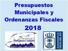 Invitación a la ciudadanía para participar en el Consejo Municipal de Participación Ciudadana para tratar los Prespuestos Municipales y Ordenanzas Fiscales para el 2018