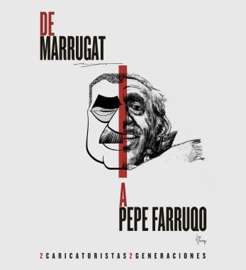 Exposición “2 caricaturistas 2 generaciones – de Marrugat a Pepe Farruqo” 1