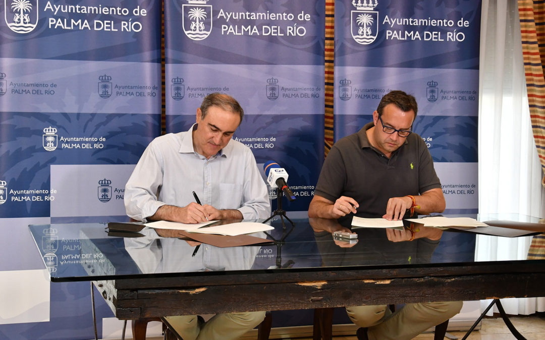 Ayuntamiento y Palmanaranja renuevan el convenio para promoción de los recursos endógenos y de interés turístico local