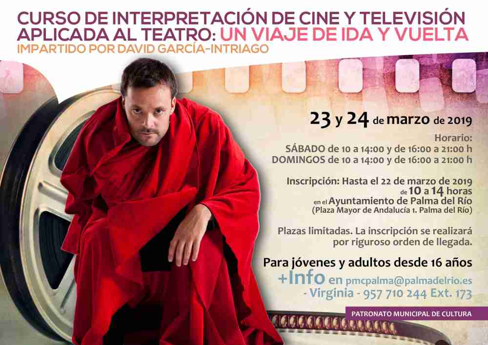  Curso de Interpretación de Cine y Televisión aplicada al Teatro: Un Viaje de Ida y Vuelta 1