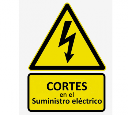 Corte del suministro eléctrico en varias calles de la zona de San Francisco de Palma del Río