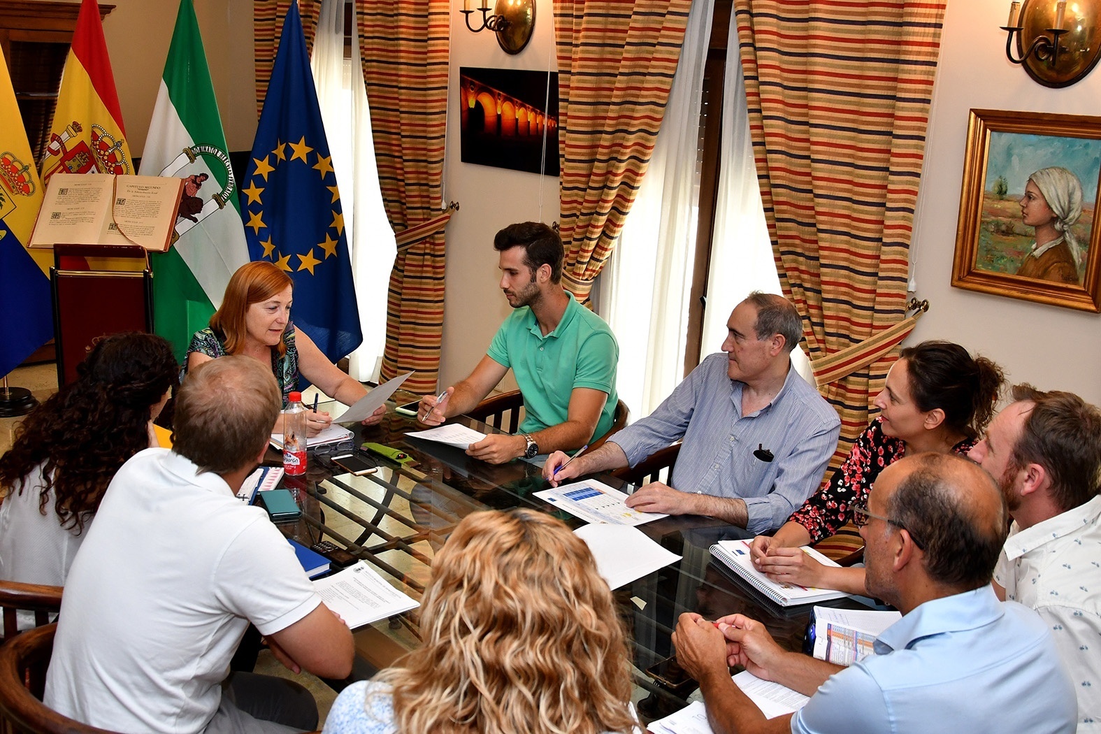 Ayuntamiento y Diputación invierten 340.000 euros en sustituir la tubería de agua que abastece a El Calonge 1