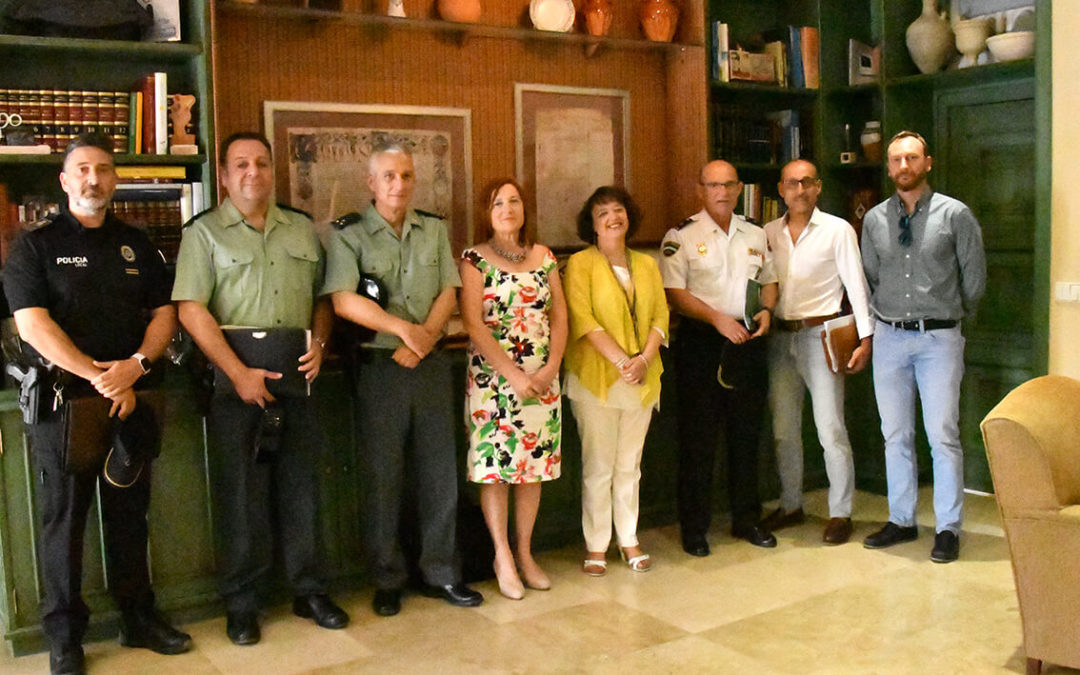 La Junta Local de Seguridad se reúne en Palma del Río para planificar actuaciones conjuntas entre Policía Local y Guardia Civil