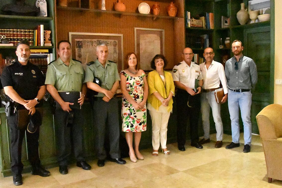 La Junta Local de Seguridad se reúne en Palma del Río para planificar actuaciones conjuntas entre Policía Local y Guardia Civil 1