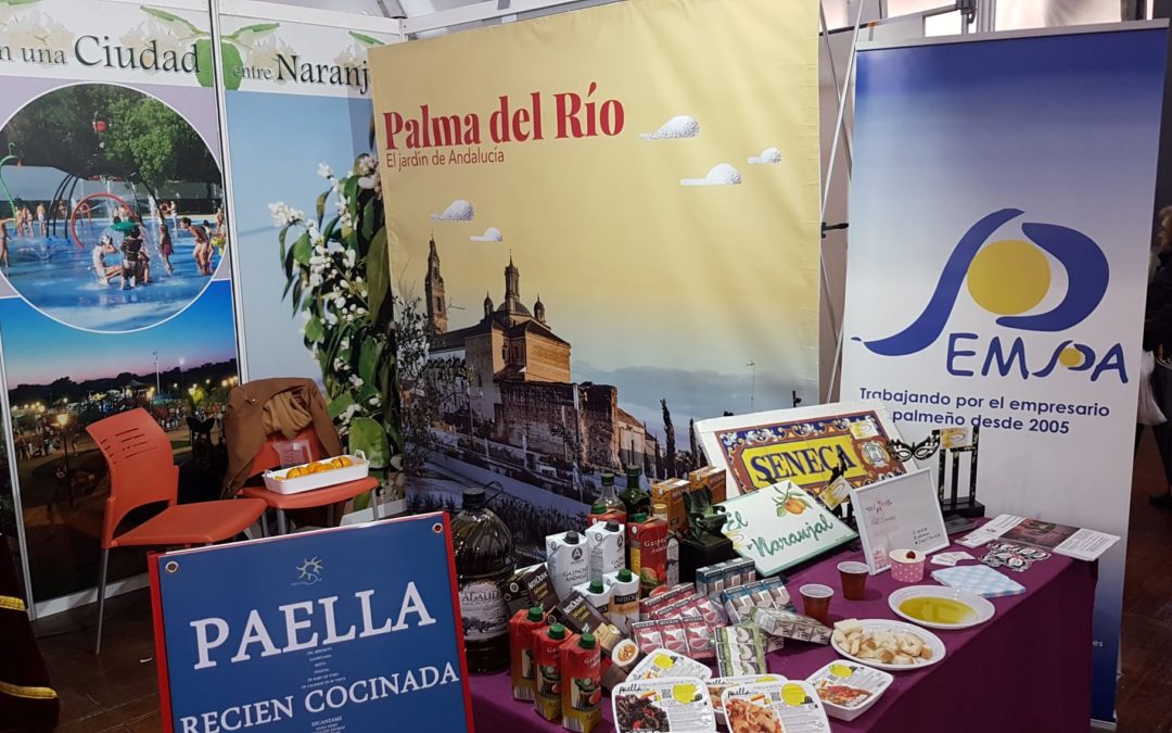 Palma del Río promociona su naranja, su historia y su gastronomía en la Feria de los Municipios de Córdoba