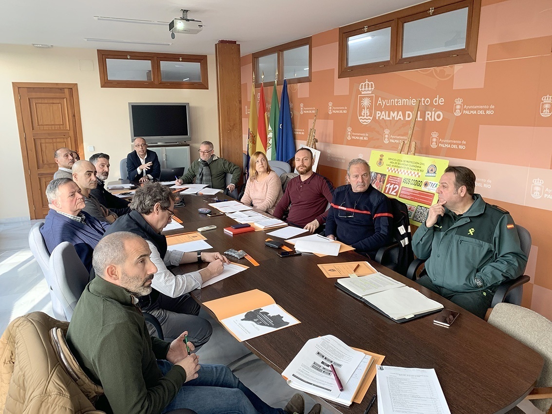 Constituido el Comité Asesor del Plan Territorial Municipal de Emergencia de Palma del Río 1