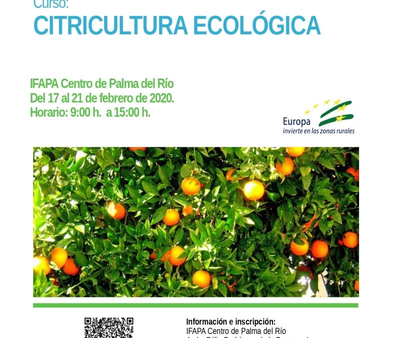 Curso de citricultura ecológica y programación de acciones formativas para el 2020
