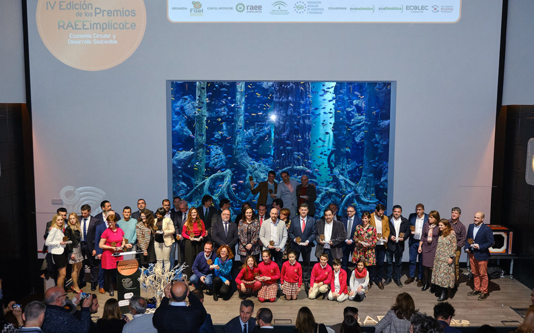 Palma del Río recibe el premio RAEE por sus buenas prácticas en la gestión ambiental de residuos de aparatos eléctricos y electrónicos