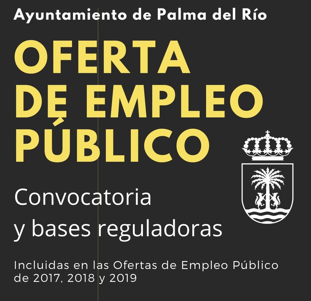 Convocatoria para proveer en propiedad varias plazas vacantes en el Ayuntamiento de Palma del Río 1