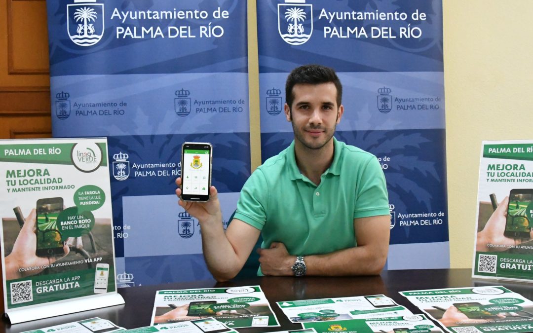 El Ayuntamiento Palma del Río implanta un nuevo servicio de comunicación de incidencias a través de una aplicación móvil