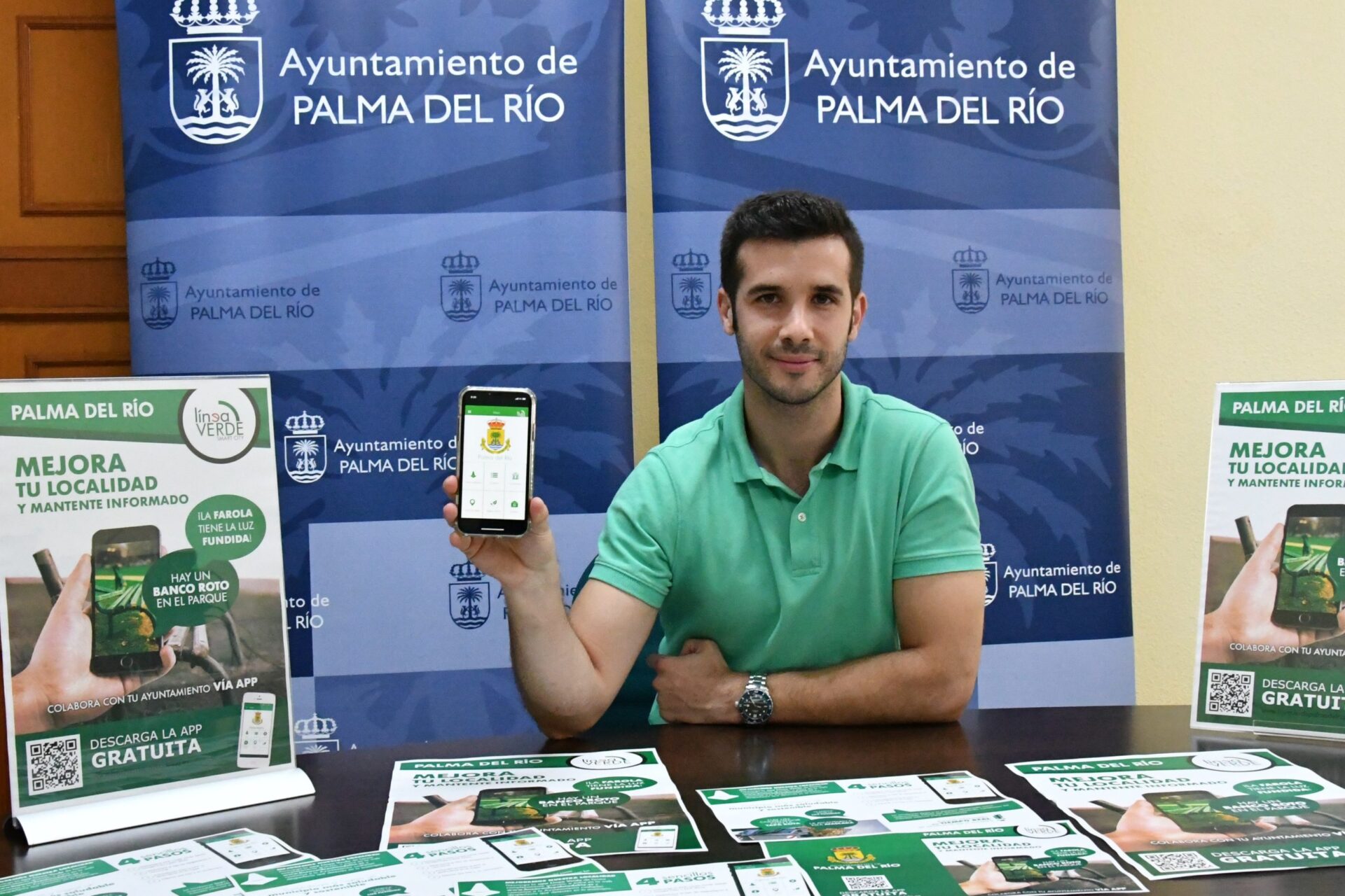El Ayuntamiento Palma del Río implanta un nuevo servicio de comunicación de incidencias a través de una aplicación móvil 1