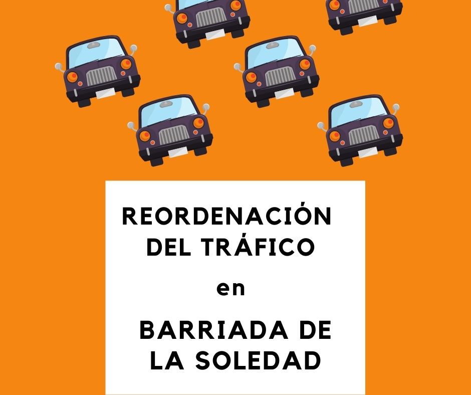 Reordenación del tráfico en la barriada de La Soledad 1
